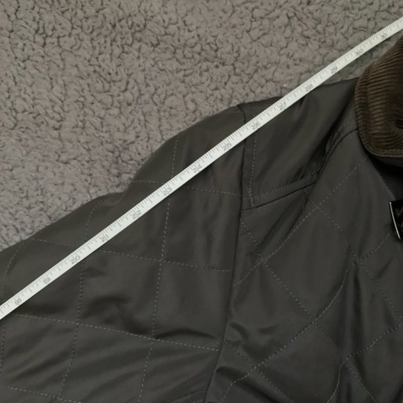 EREDI PISANO Size M Grey Polyester Zip Jacket - Picture 8 of 11